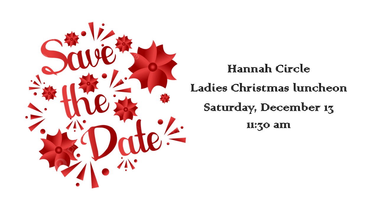 Hannah Circle Christmas Lunch